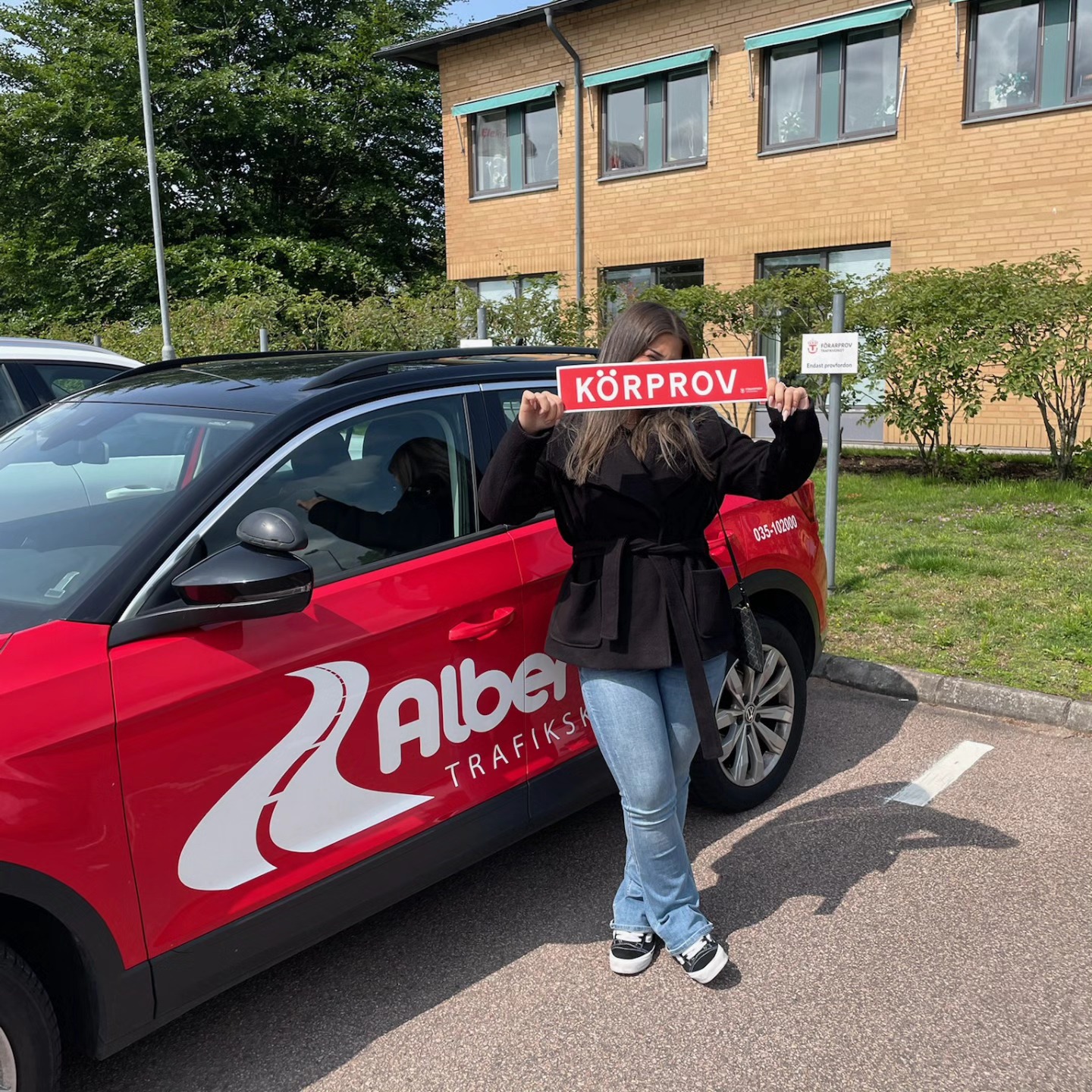 Skaffade körkort på Alberts Trafikskola
